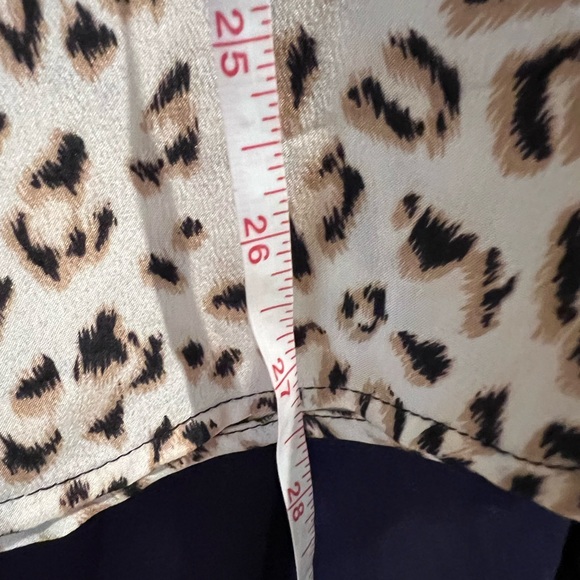 Equipment Animal Print Didina Long Sleeve Shirt Size S - Picture 13 of 14
